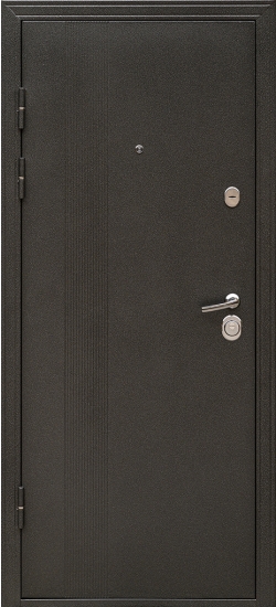 Внешняя сторона двери Бастион М 586 Бетон светло-серый